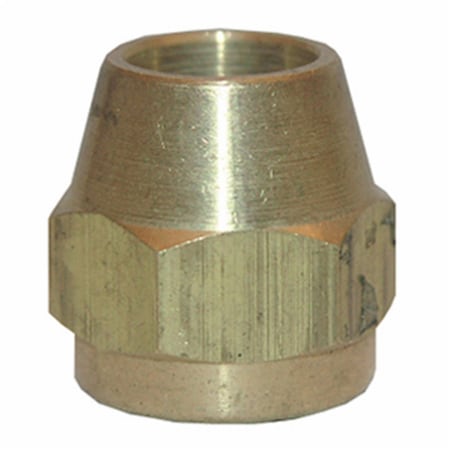 Pittsburgh Corning 0.5 in. Brass Flare Nut, 6PK 207892